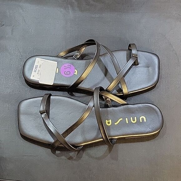 BRAND NEW UNISA SQUARE OPEN TOE WOMEN"S FLAT SANDAL - Picture 11 of 15
